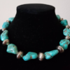 Boho Chic Turquoise Howlite Necklace - Image 3