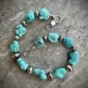 Boho Chic Turquoise Howlite Necklace - Image 6