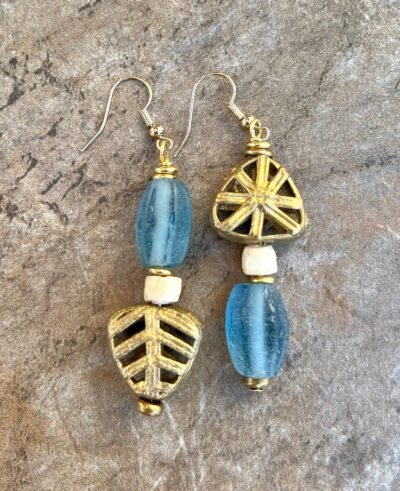 Bohemian Asymmetrical Earrings - Image 4