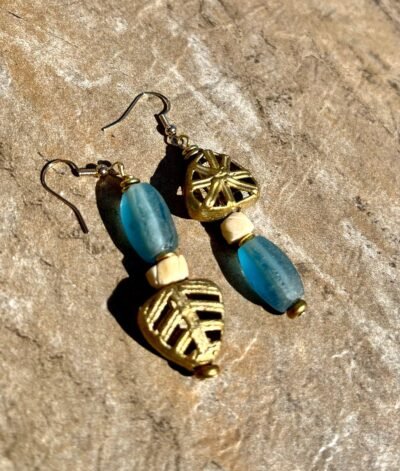 Bohemian Asymmetrical Earrings - Image 3