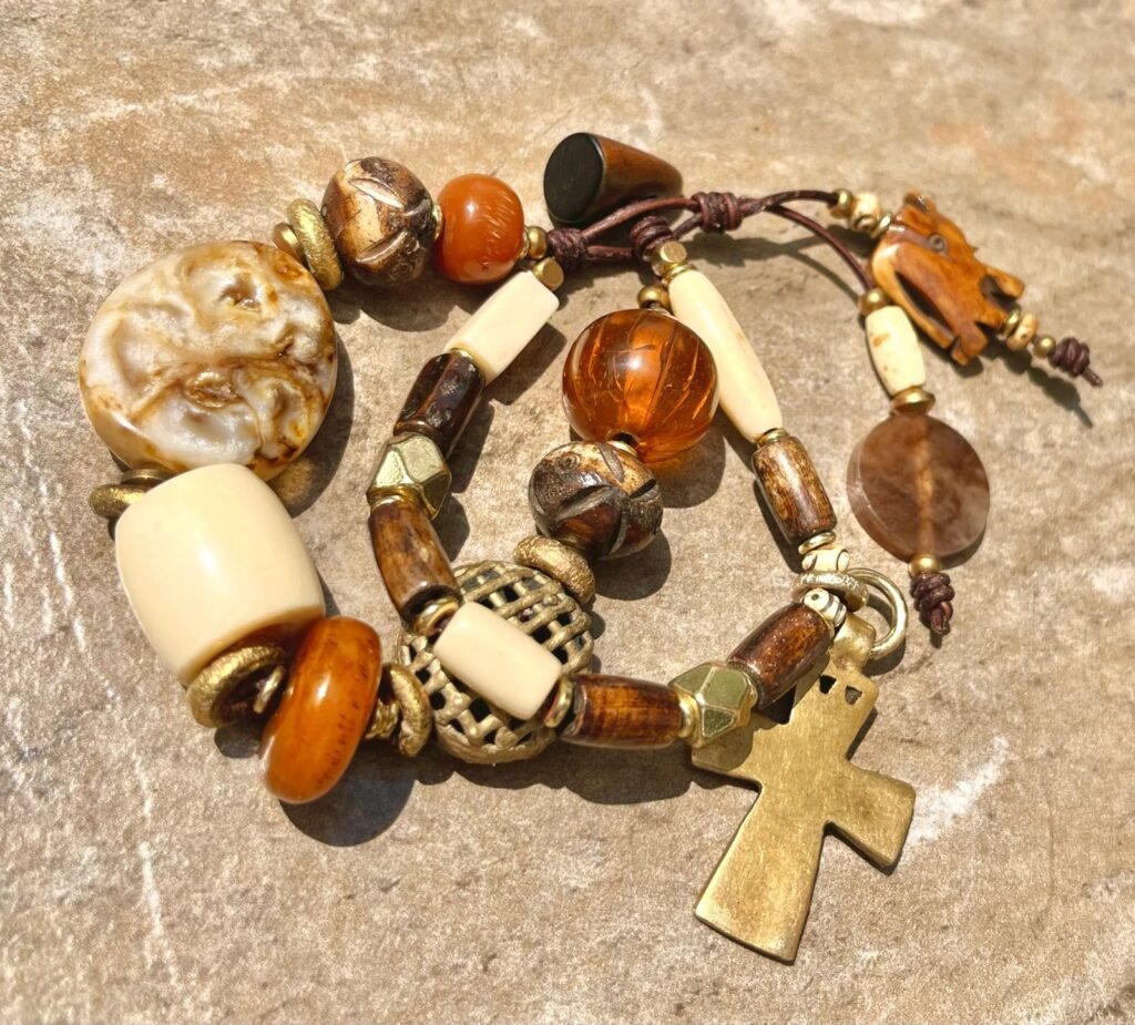 African Tribal Beads Petra di Monte