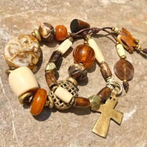 African Tribal Beads Petra di Monte