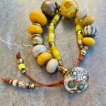 Yellow boho Bracelet Petra di Monte Designs