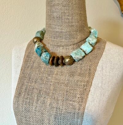 Chunky Ocean Vibes Boho Necklace - Image 6