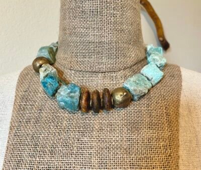 Chunky Ocean Vibes Boho Necklace - Image 17