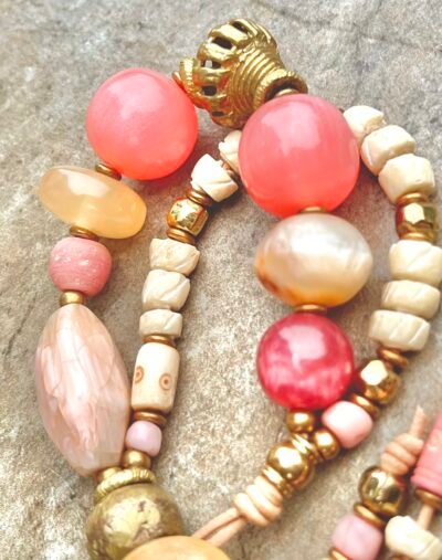 Cherry Blossom Inspired Boho Chic Bracelet - Image 20