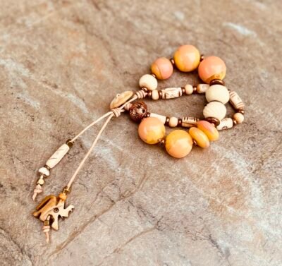 Vintage Art Deco Resin Bohemian Bracelet - Image 5