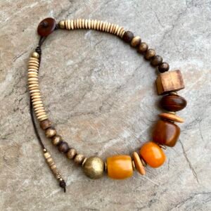 Boho Tribal Copal Necklace