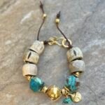 Blue Ocean Jasper Boho Chic Bracelet