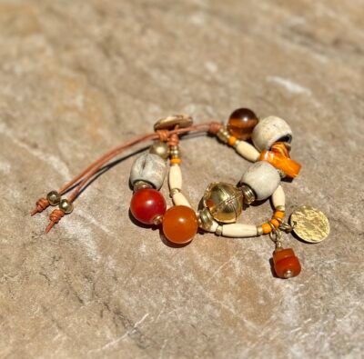 Copal Amber Boho Chic Bracelet - Image 3