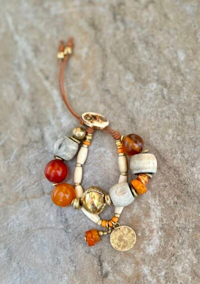 Copal Amber Boho Chic Bracelet - Image 6