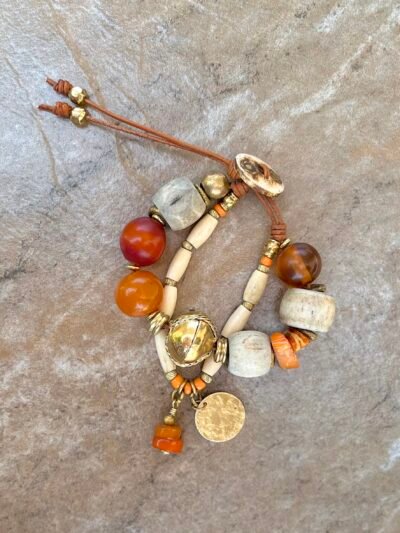 Copal Amber Boho Chic Bracelet - Image 11