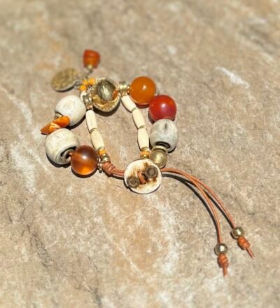 Copal Amber Boho Chic Bracelet - Image 8