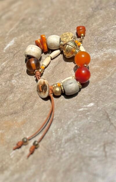 Copal Amber Boho Chic Bracelet - Image 10