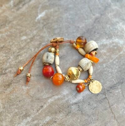 Copal Amber Boho Chic Bracelet - Image 12