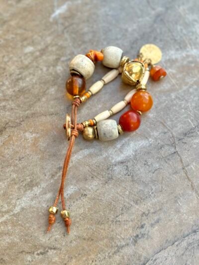 Copal Amber Boho Chic Bracelet - Image 16