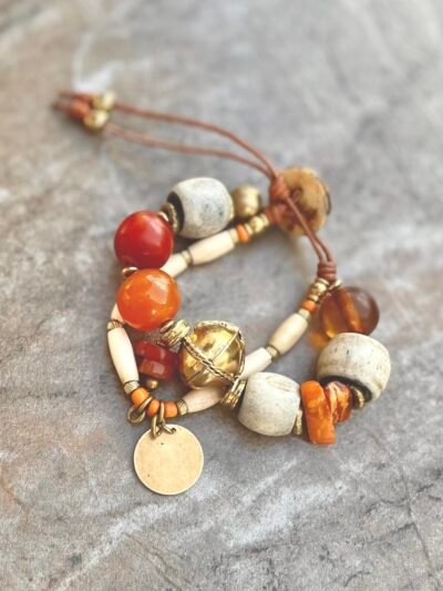Copal Amber Boho Chic Bracelet - Image 17