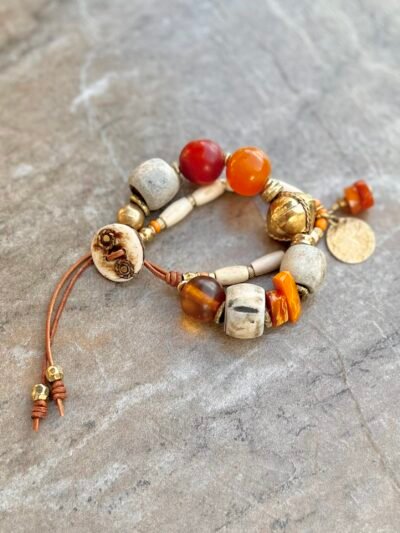 Copal Amber Boho Chic Bracelet - Image 7