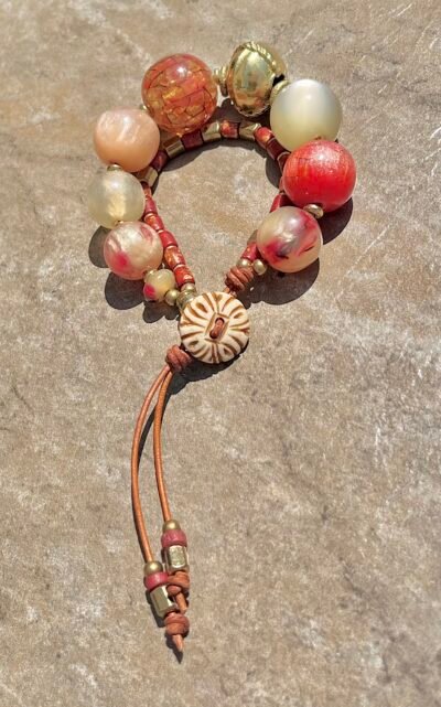 Vintage Resin Boho Bracelet - Image 9