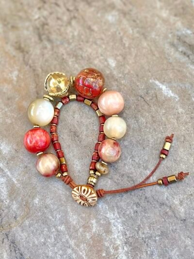 Vintage Resin Boho Bracelet - Image 10