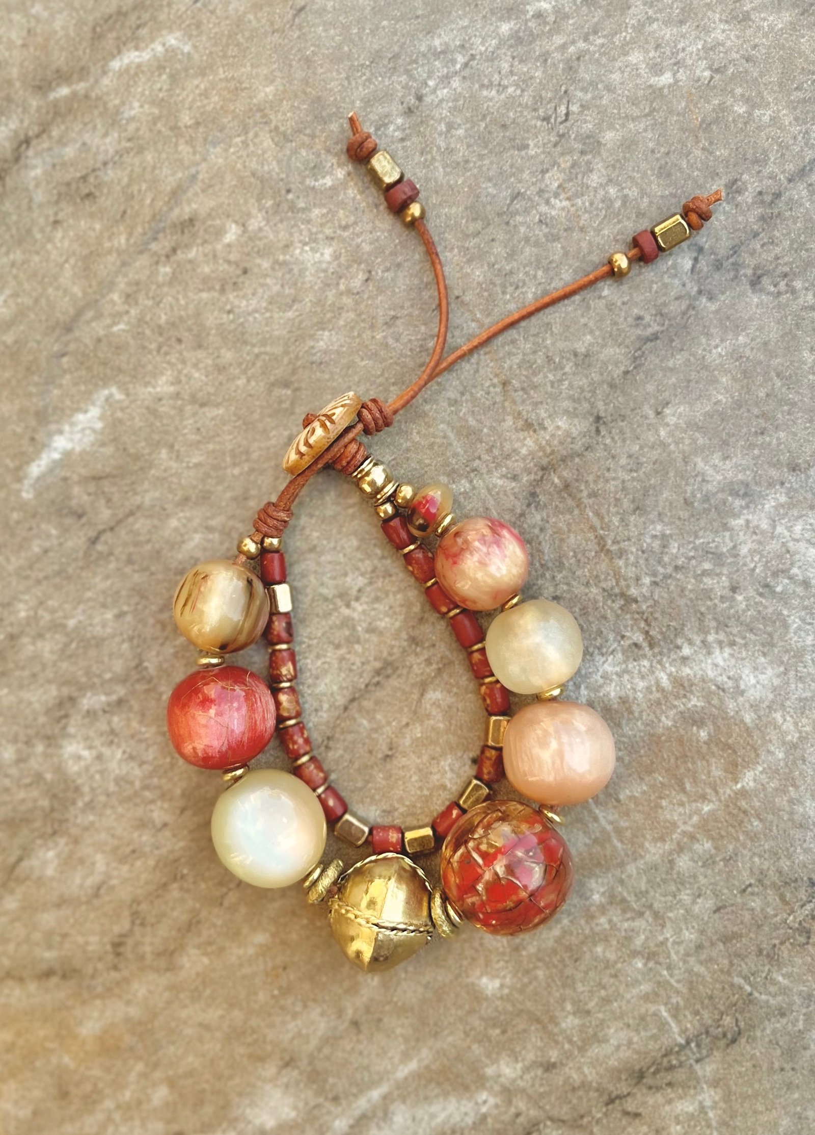 Vintage Resin Boho Bracelet - Image 11