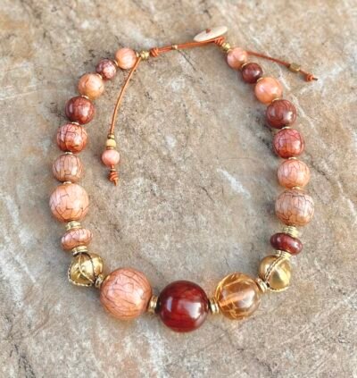 Recycled Early Plastic Necklace - Image 11