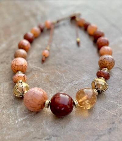 Recycled Early Plastic Necklace - Image 4