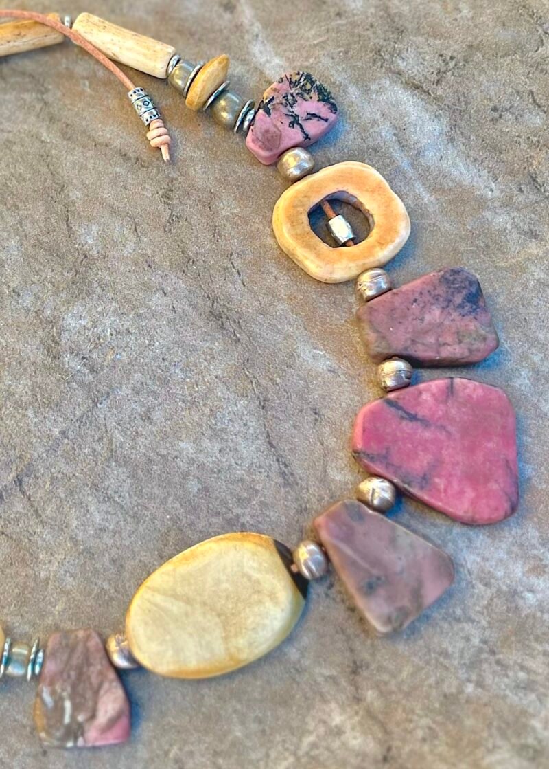 Pink Rhodonite Necklace - Image 14