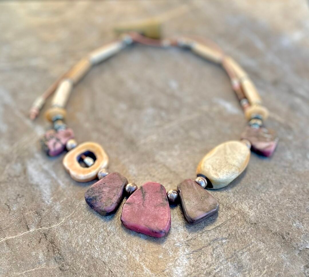 Pink Rhodonite Necklace - Image 12