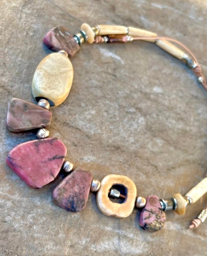 Pink Rhodonite Necklace - Image 10