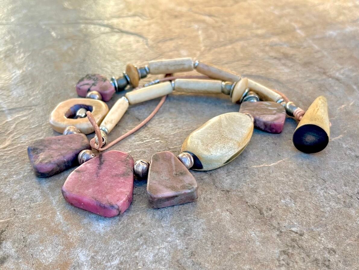 Pink Rhodonite Necklace - Image 7
