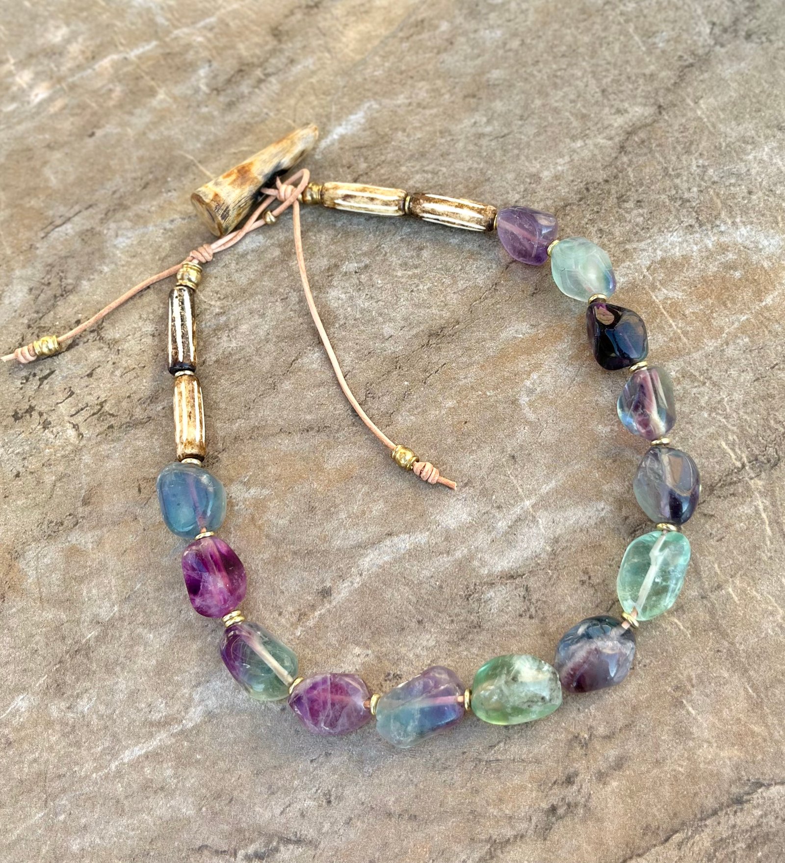 Colorful Fluorite Necklace - Image 8