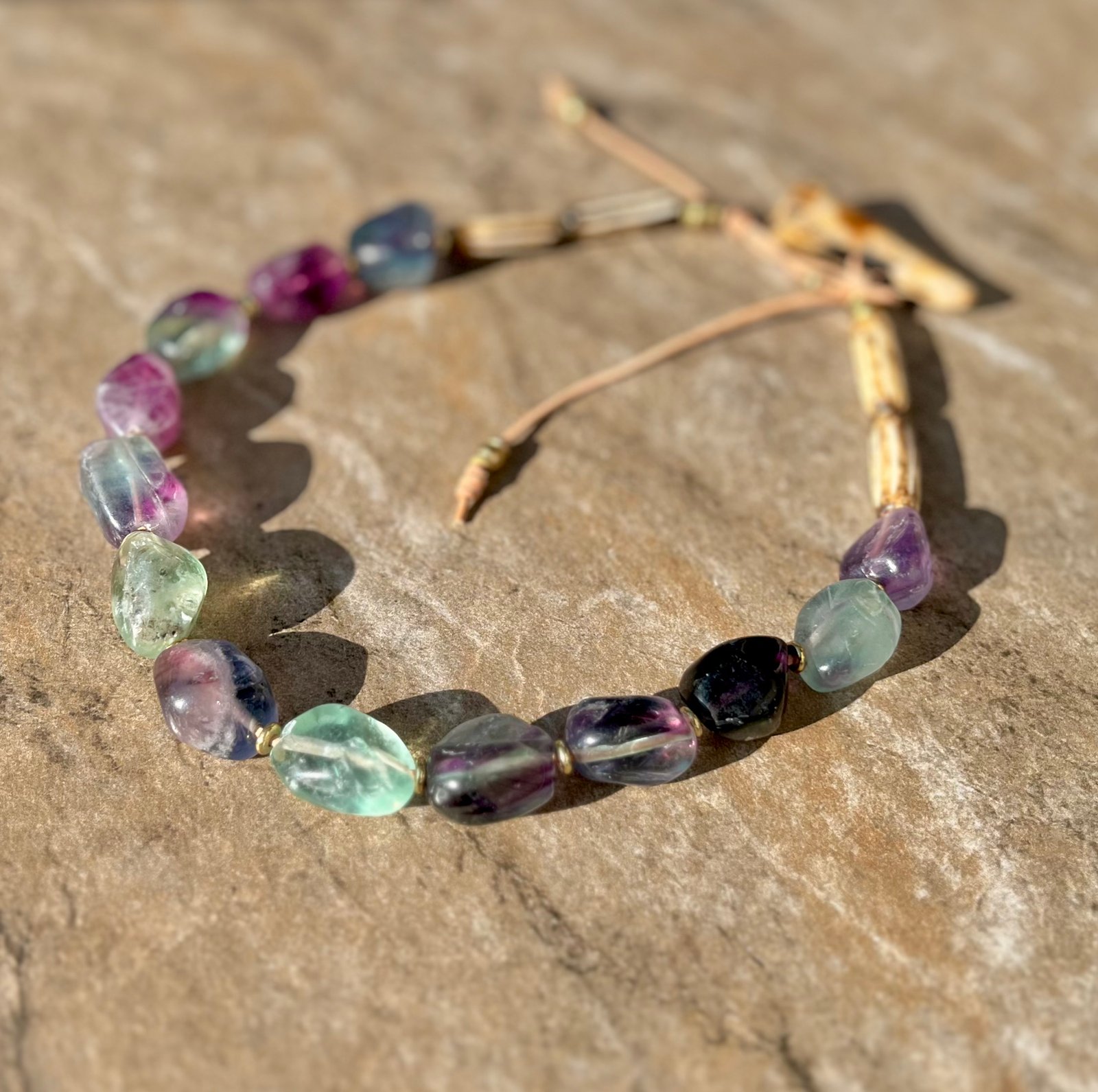 Colorful Fluorite Necklace - Image 9