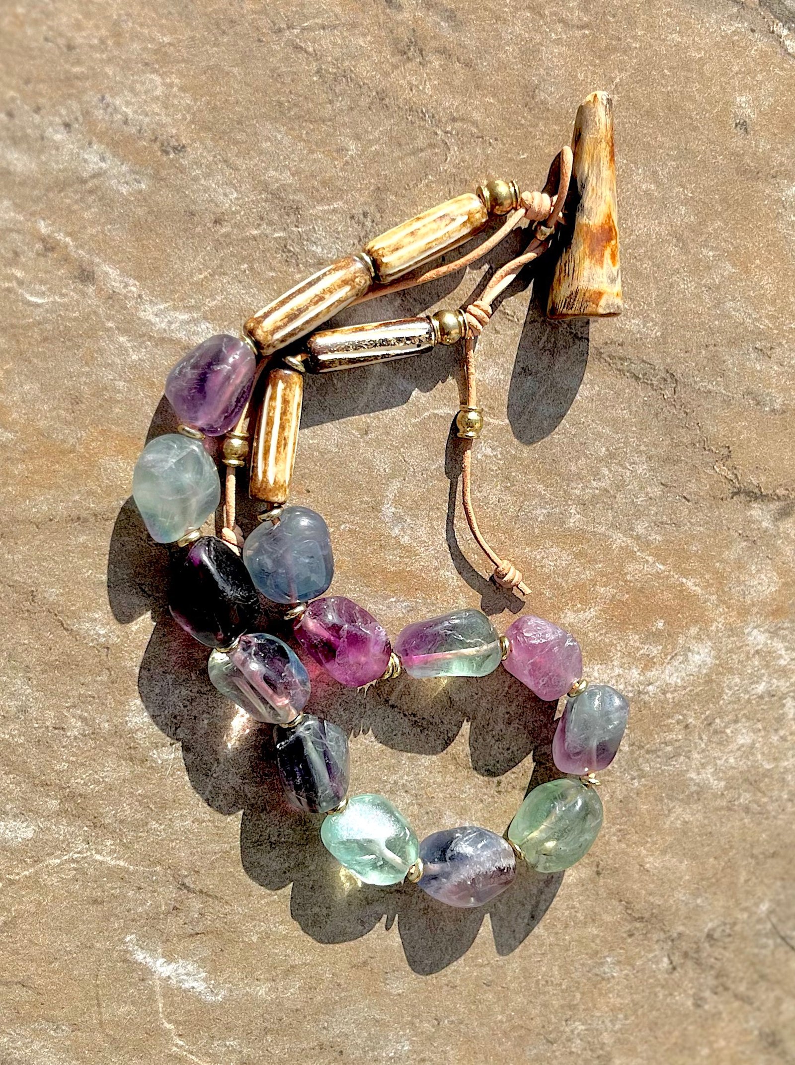 Colorful Fluorite Necklace - Image 11