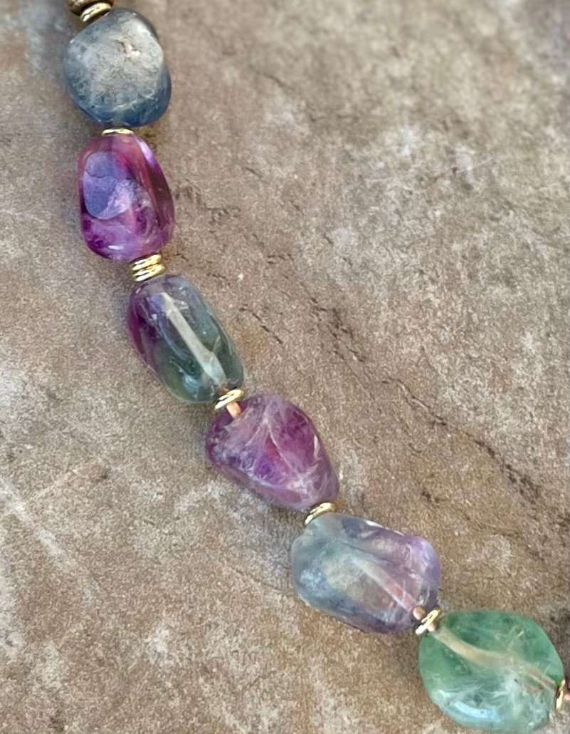 Colorful Fluorite Necklace - Image 15
